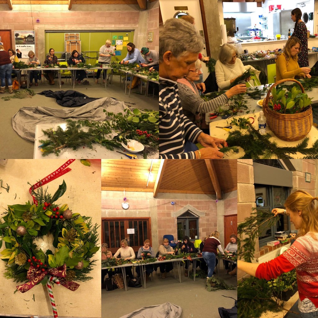 An amazing night of wreath&nbsp;making