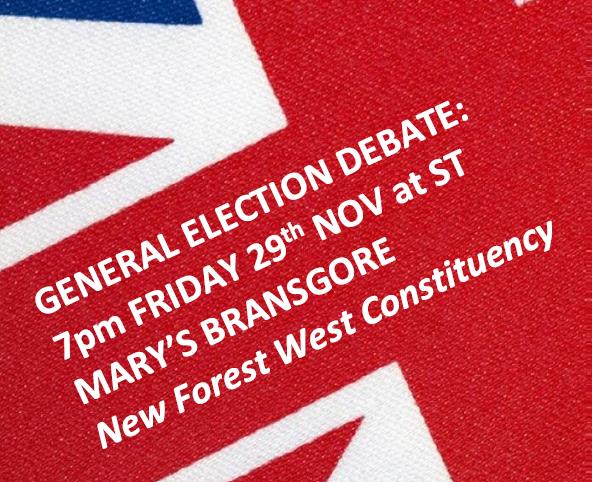 General Election Debate: 29th&nbsp;Nov