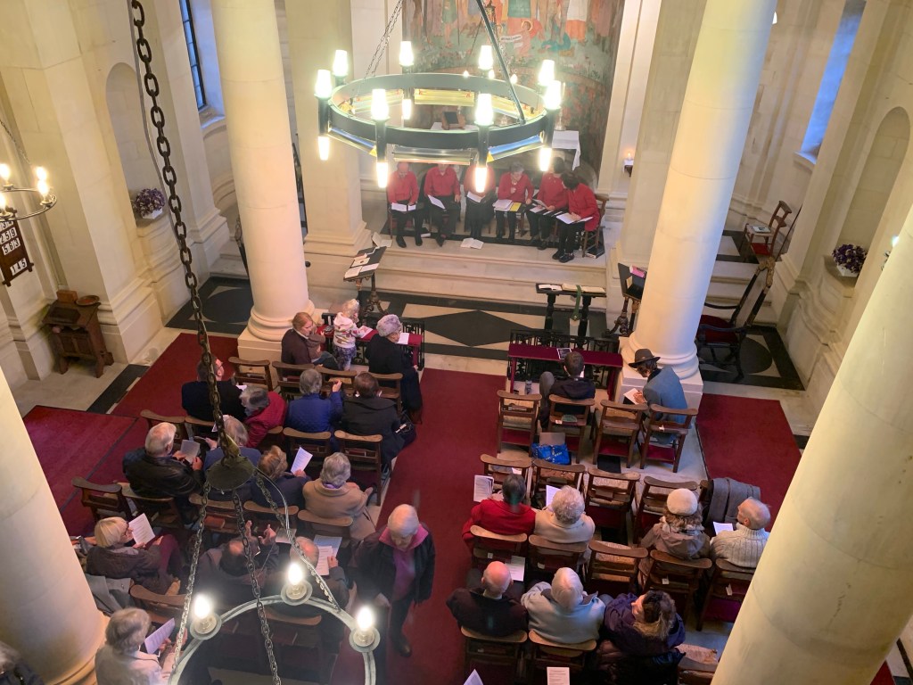 A wonderful Evensong&nbsp;service