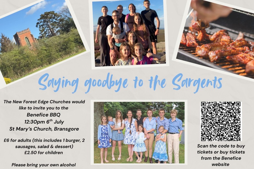 A Benefice BBQ – Children Eat&nbsp;Free